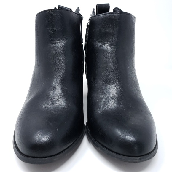 Torrid Chunky Block Heel Booties 10.5 W Synthetic - Picture 2 of 8